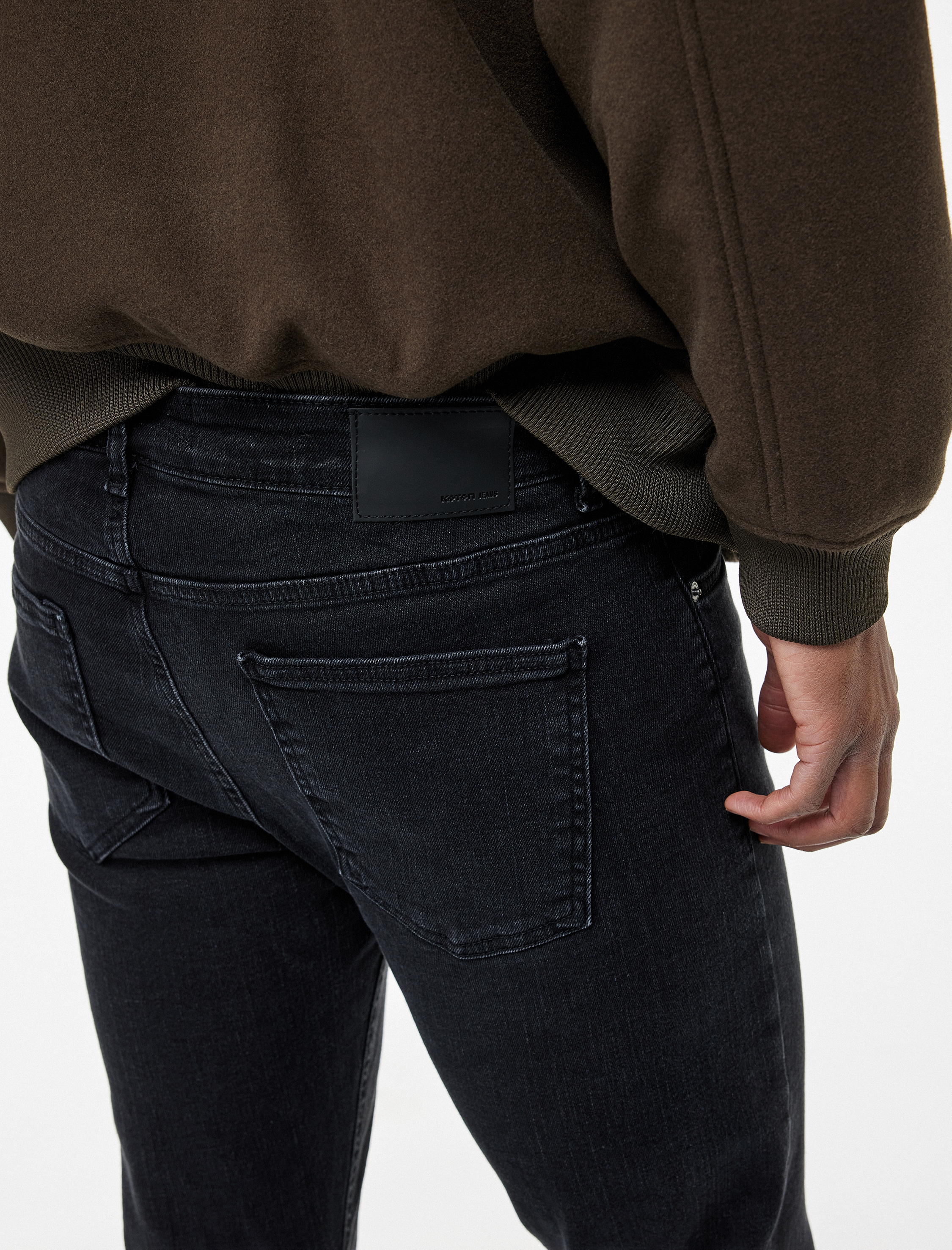   Pamuklu Normal Bel Slim Fit Jean Pantolon - Brad Jean