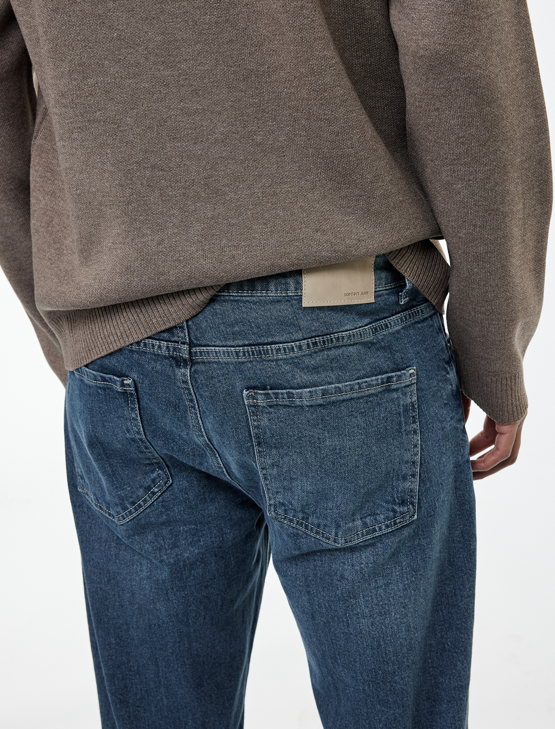   Regular Fit Normal Bel Tapered Jean Pantolon - Joe Jean