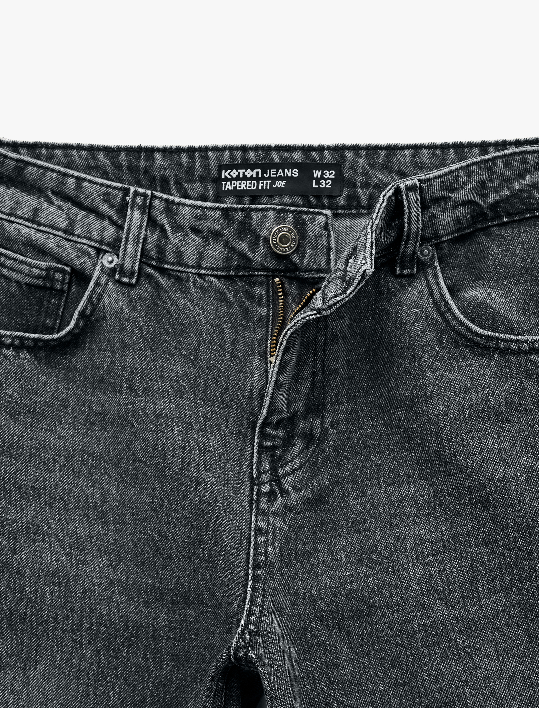   Regular Fit Pamuklu Normal Bel Tapered Jean Pantolon