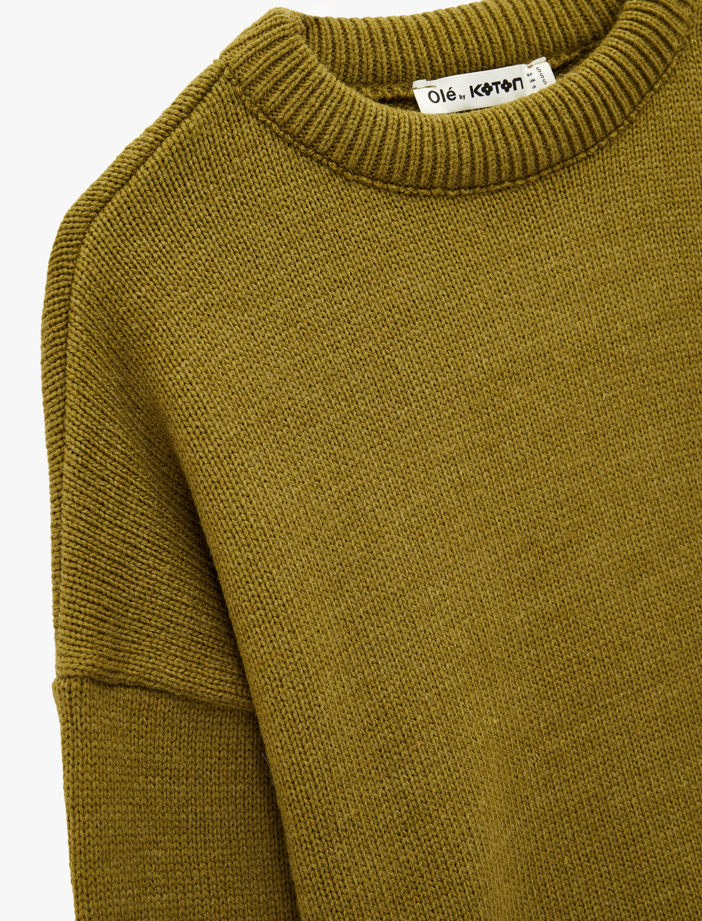   Uzun Kollu Bisiklet Yaka Basic Triko Kazak