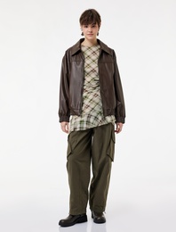 Pamuklu Rahat Kalıp Stoperli Beli Bağcıklı Kargo Cepli Balon Pantolon