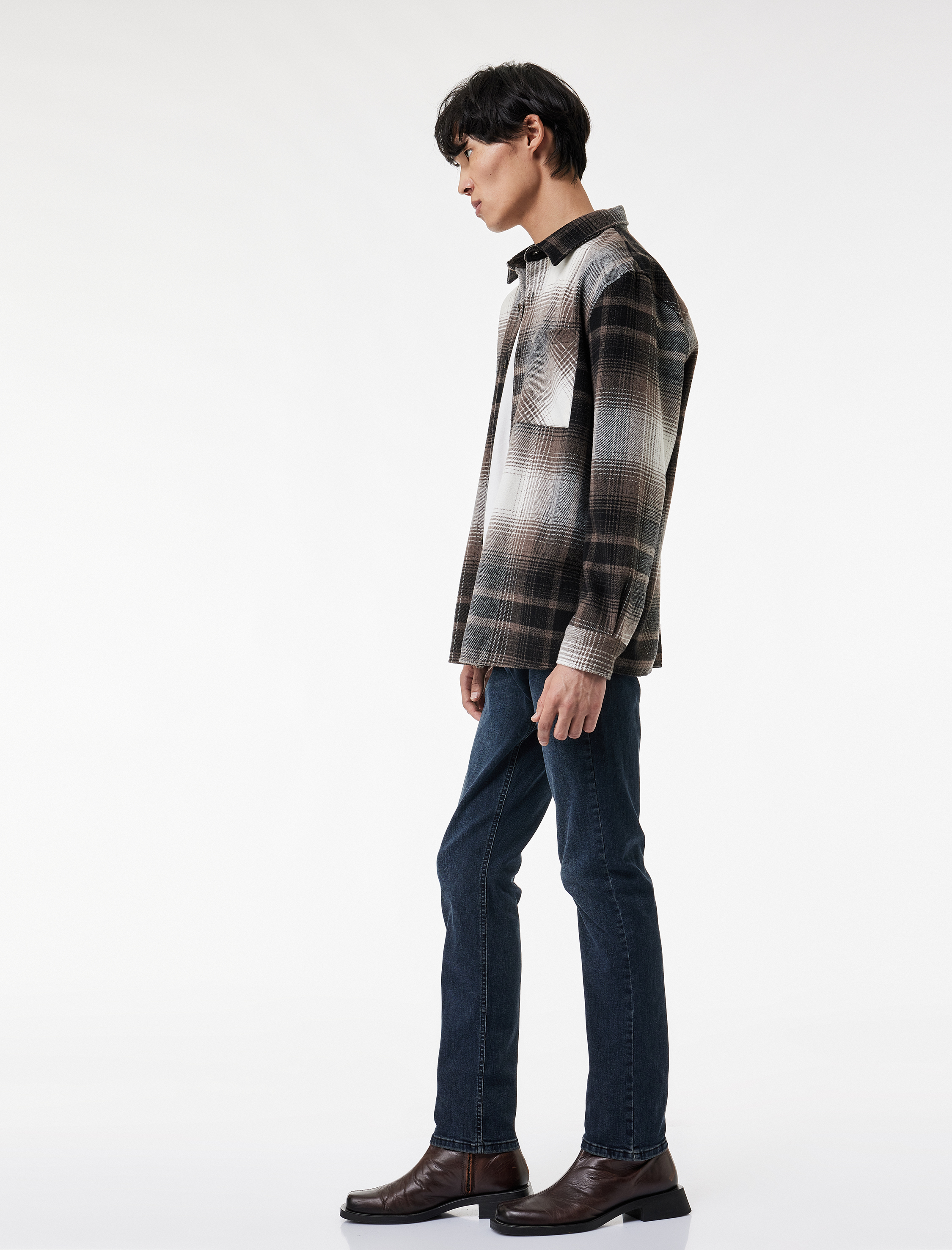   Normal Bel Pamuklu Slim Fit Jean Pantolon - Brad Jean