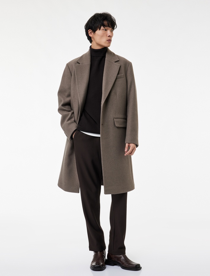  Regular Fit Cepli Fitilli Beli Bağcıklı Pantolon