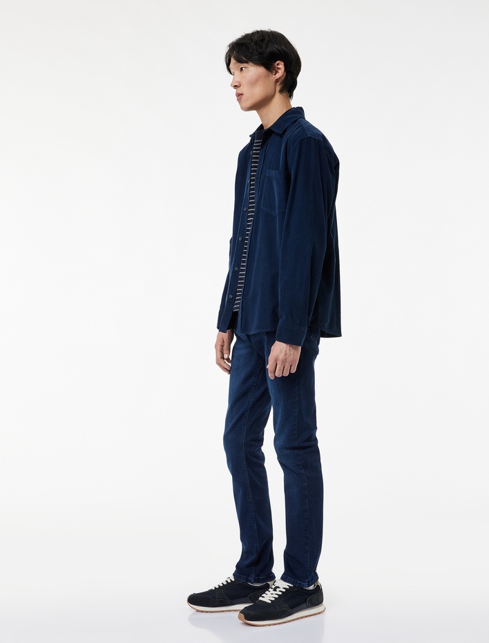  Pamuklu Normal Bel Slim Fit Jean Pantolon - Brad Jean