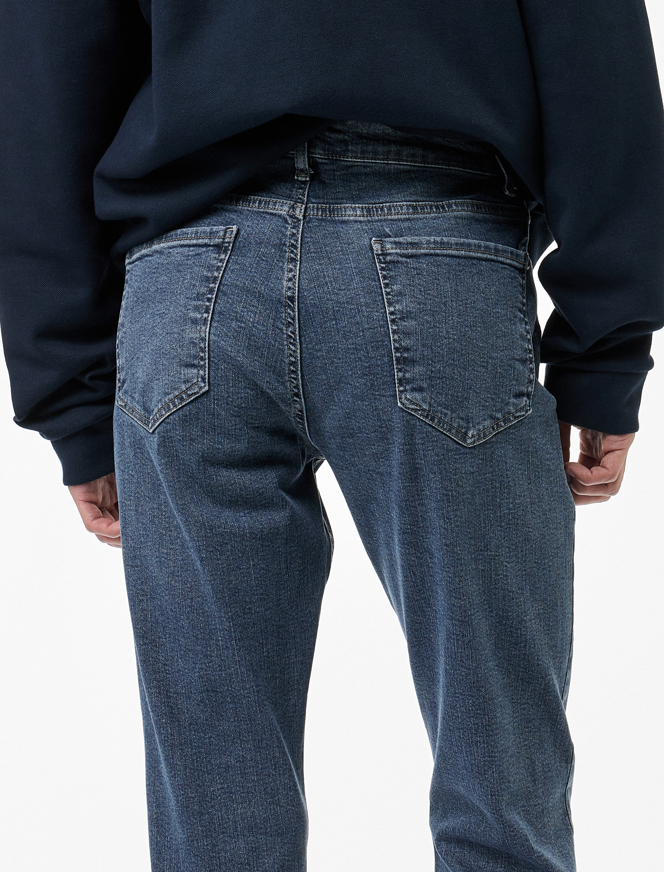   Normal Bel Pamuklu Slim Fit Jean Pantolon - Brad Jean