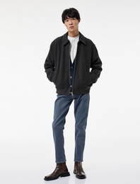 Normal Bel Pamuklu Slim Fit Jean Pantolon - Brad Jean
