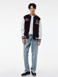 Pamuklu Straight Fit Jean Pantolon - Straight Jeans