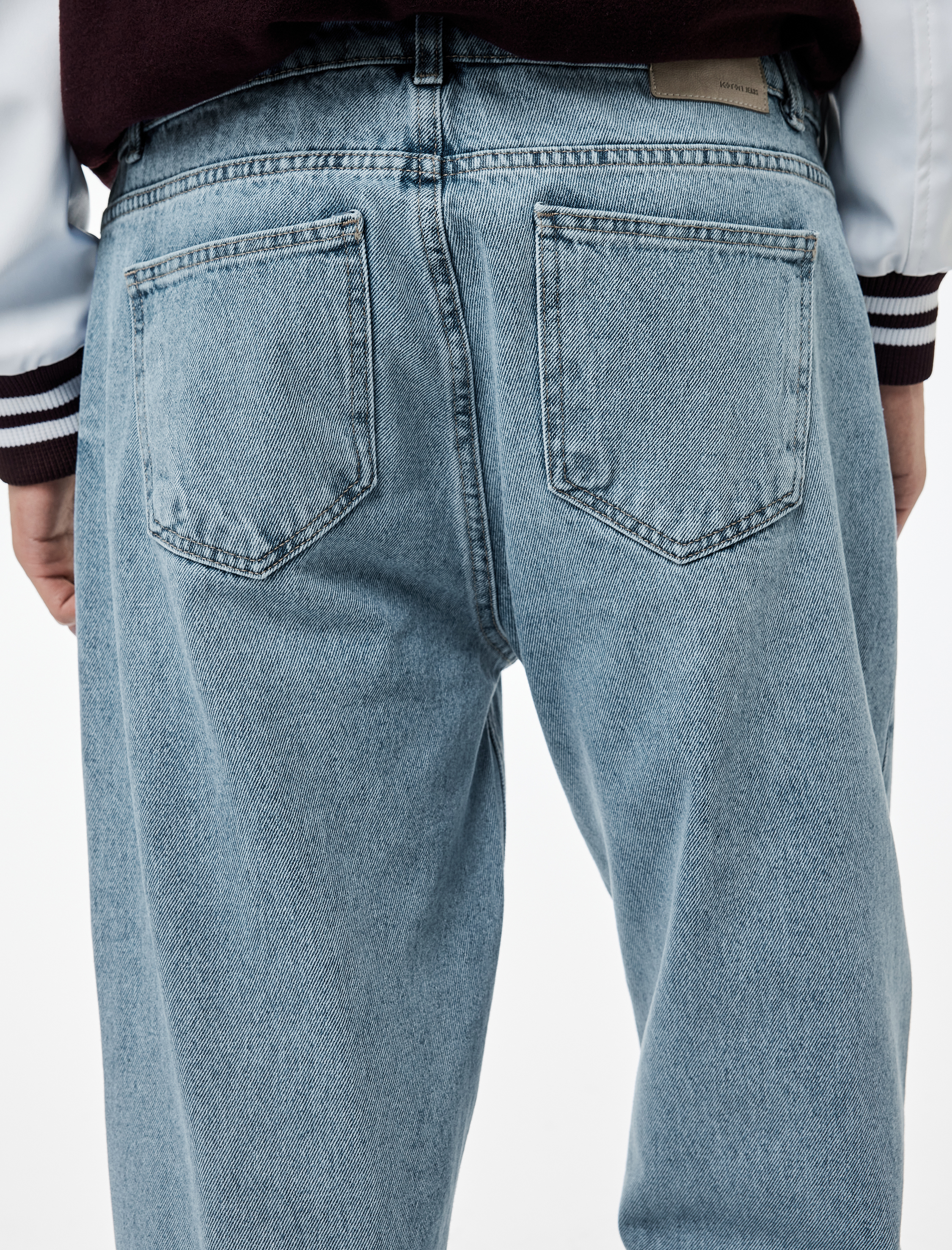   Pamuklu Straight Fit Jean Pantolon - Straight Jeans