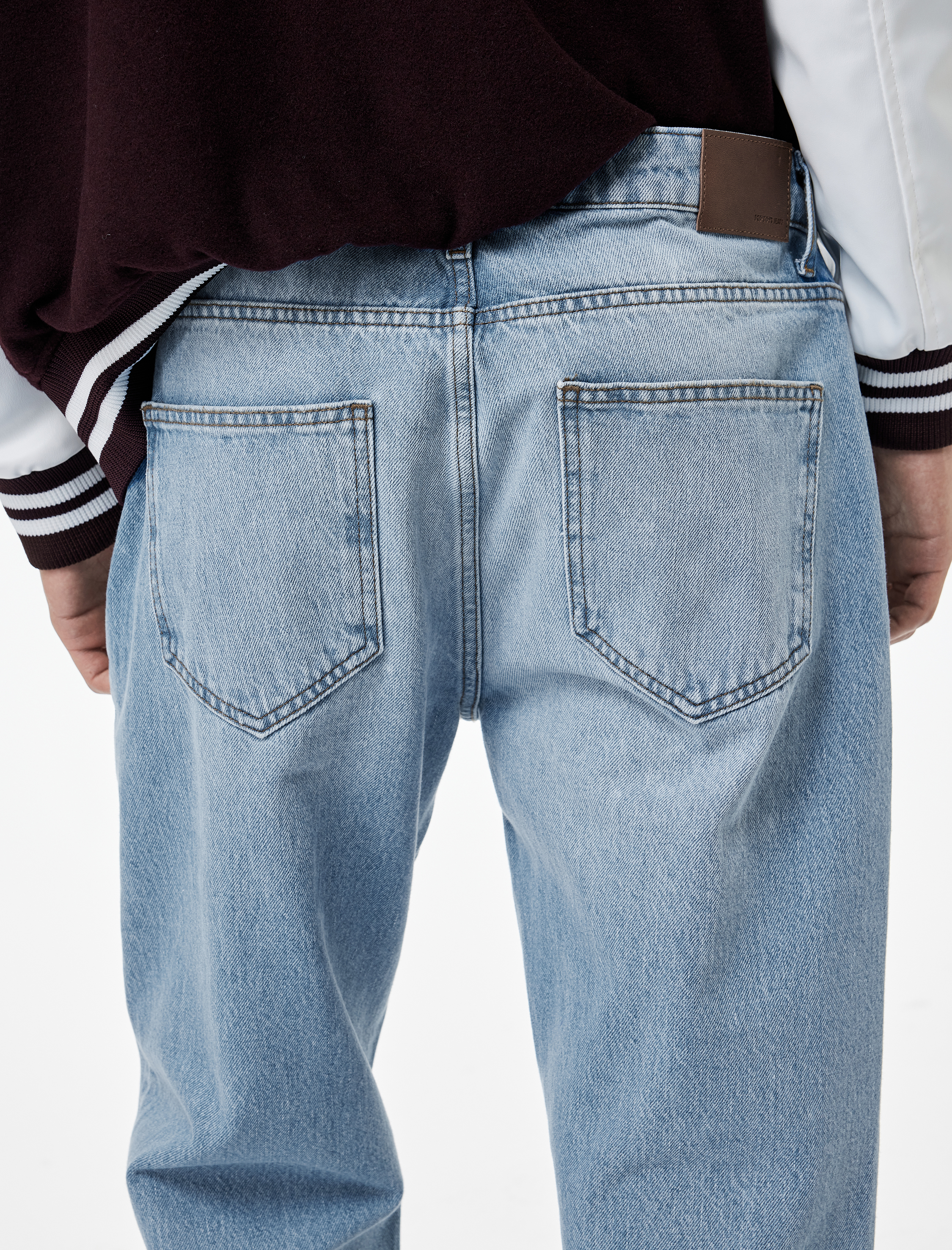   Regular Fit Normal Bel Tapered Jean Pantolon