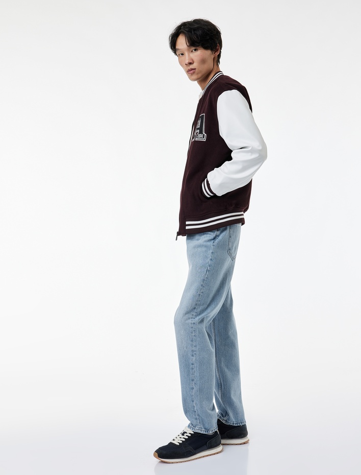  Regular Fit Normal Bel Tapered Jean Pantolon