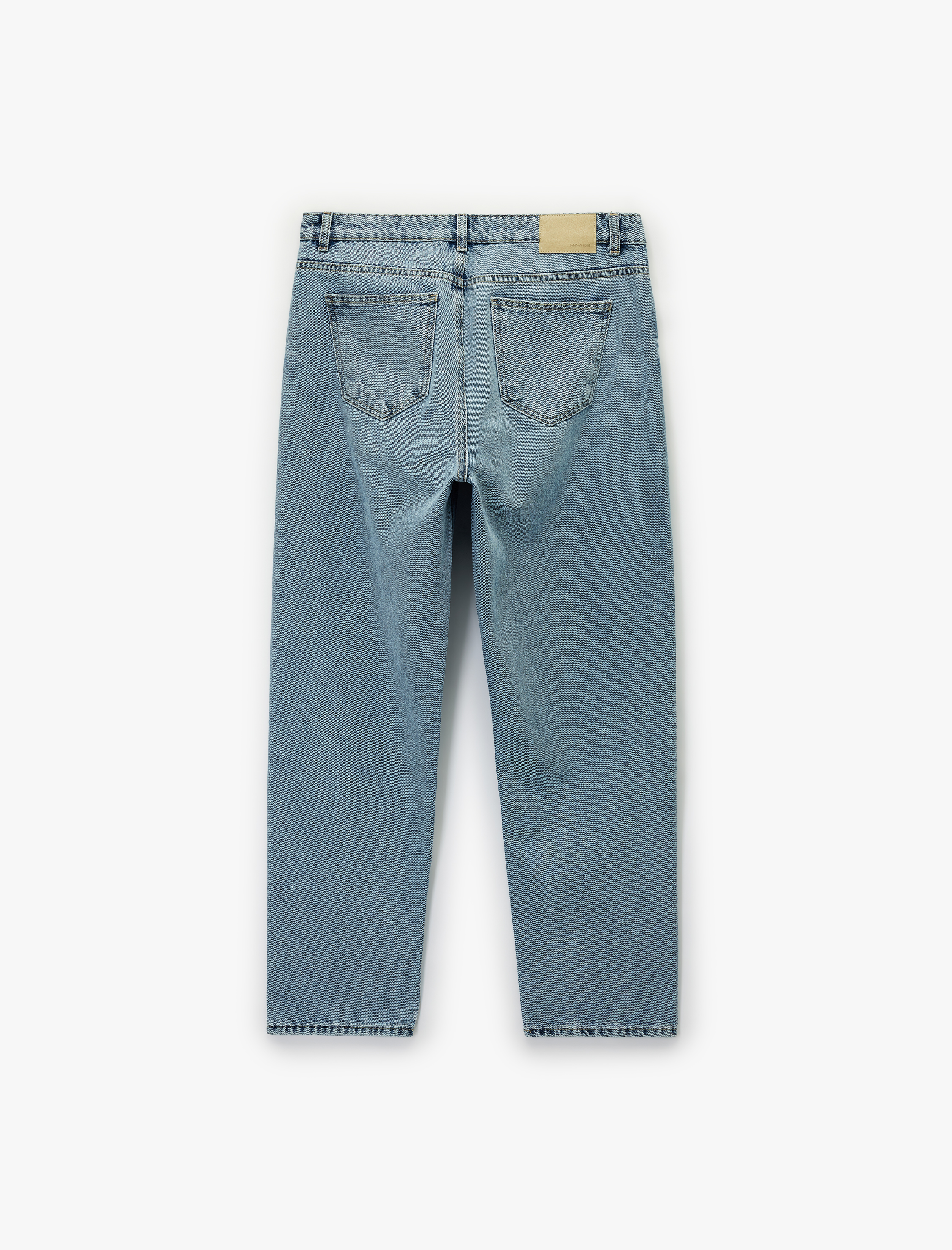   Pamuklu Straight Fit Jean Pantolon - Straight Jeans