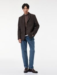 Pamuklu Normal Bel Vintage Straight Jean Pantolon