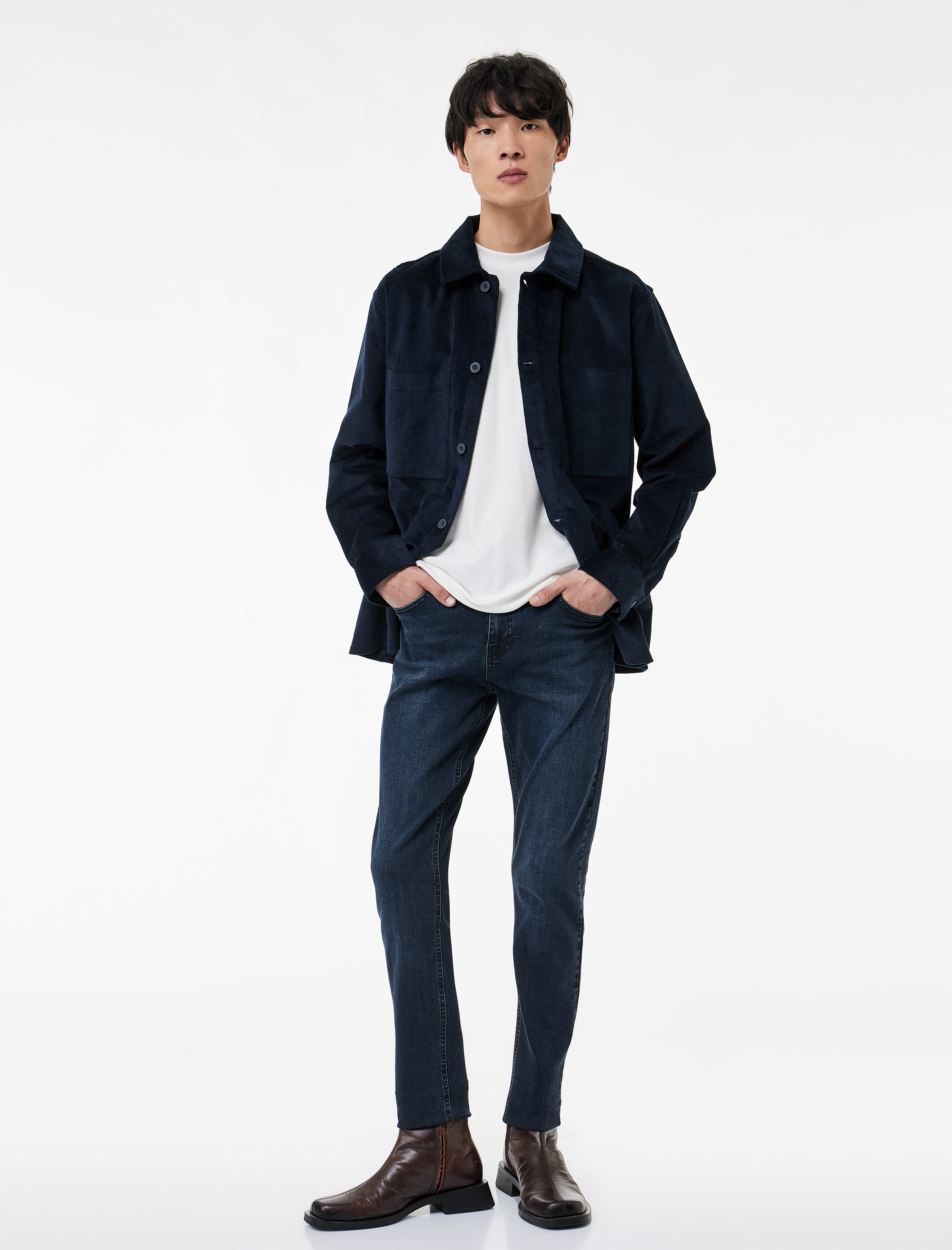   Pamuklu Normal Bel Skinny Fit Jean Pantolon - Michael Jean