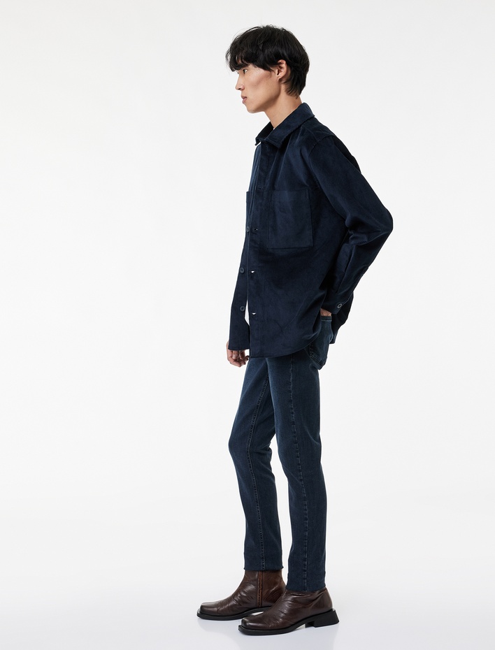  Pamuklu Normal Bel Skinny Fit Jean Pantolon - Michael Jean