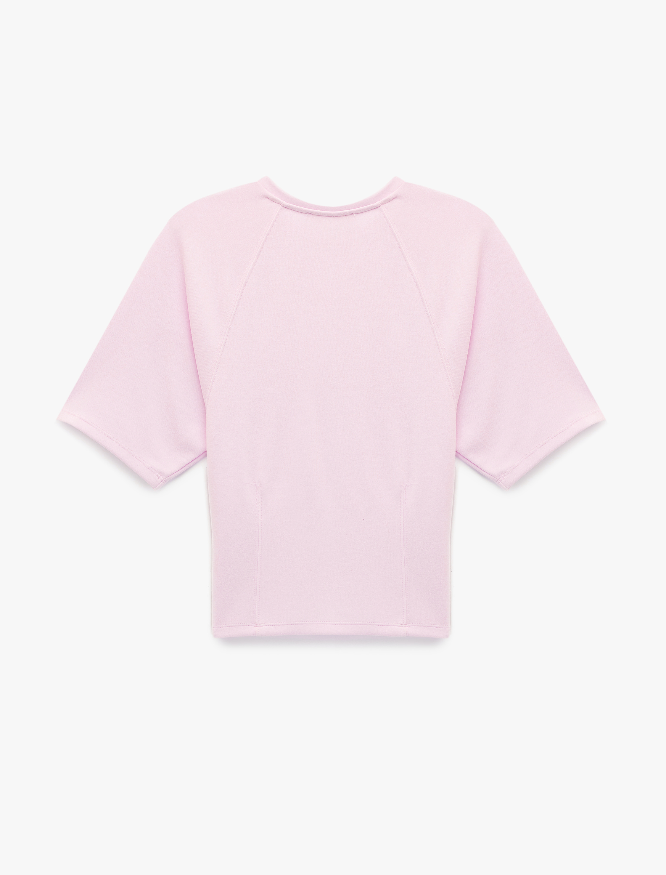   Slim Fit Kısa Kollu Bisiklet Yaka Modal Karışımlı Tişört