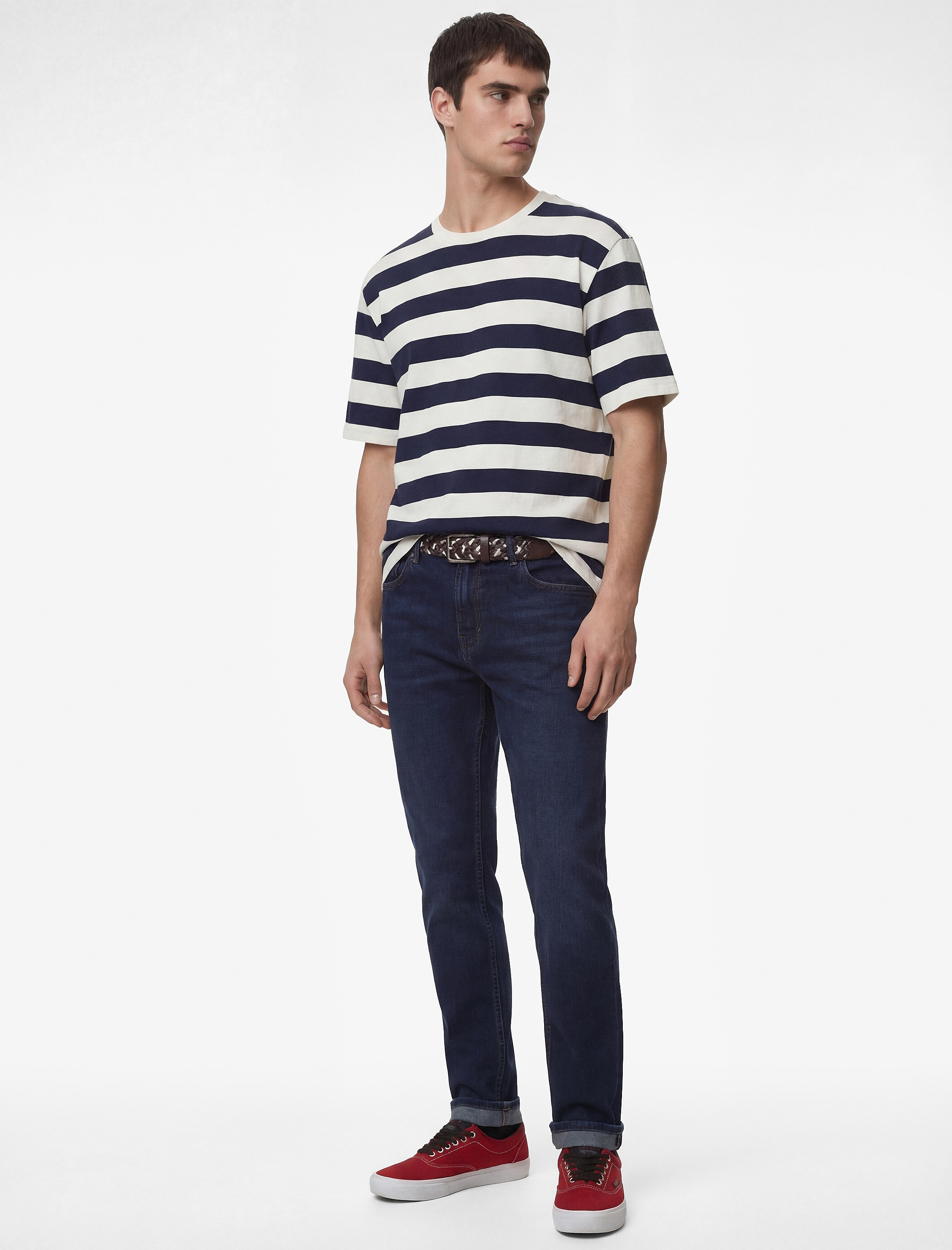   Pamuklu Regular Fit Tapered Jean Pantolon - Joe Jean