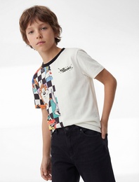 Lisanslı Looney Tunes Baskılı Kısa Kollu Oversize Tişört