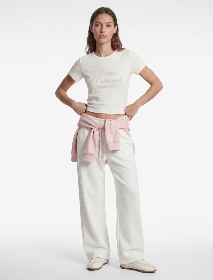  Slim Fit Kısa Kollu Bisiklet Yaka Pamuklu Baskılı Spor Tişört