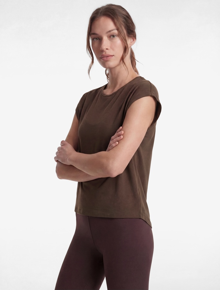  Rahat Kalıp Kısa Kollu Bisiklet Yaka Spor Tişört