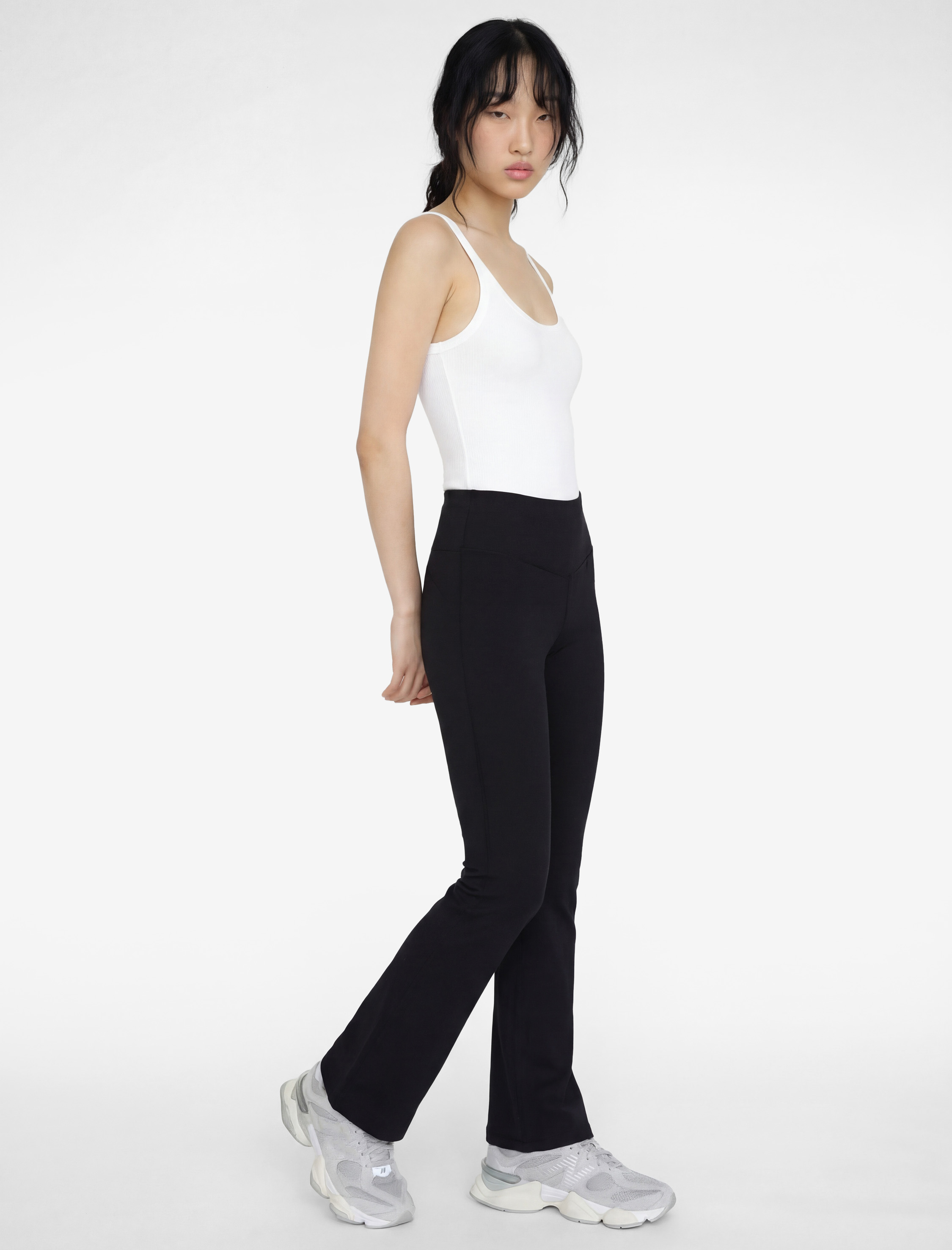   Yüksek Bel İspanyol Paça Tayt