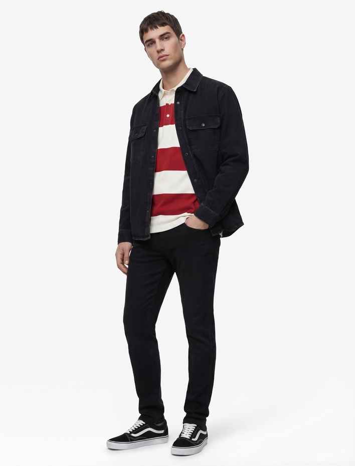  Normal Bel Cepli Pamuklu Slim Fit Jean Pantolon - Brad Jean