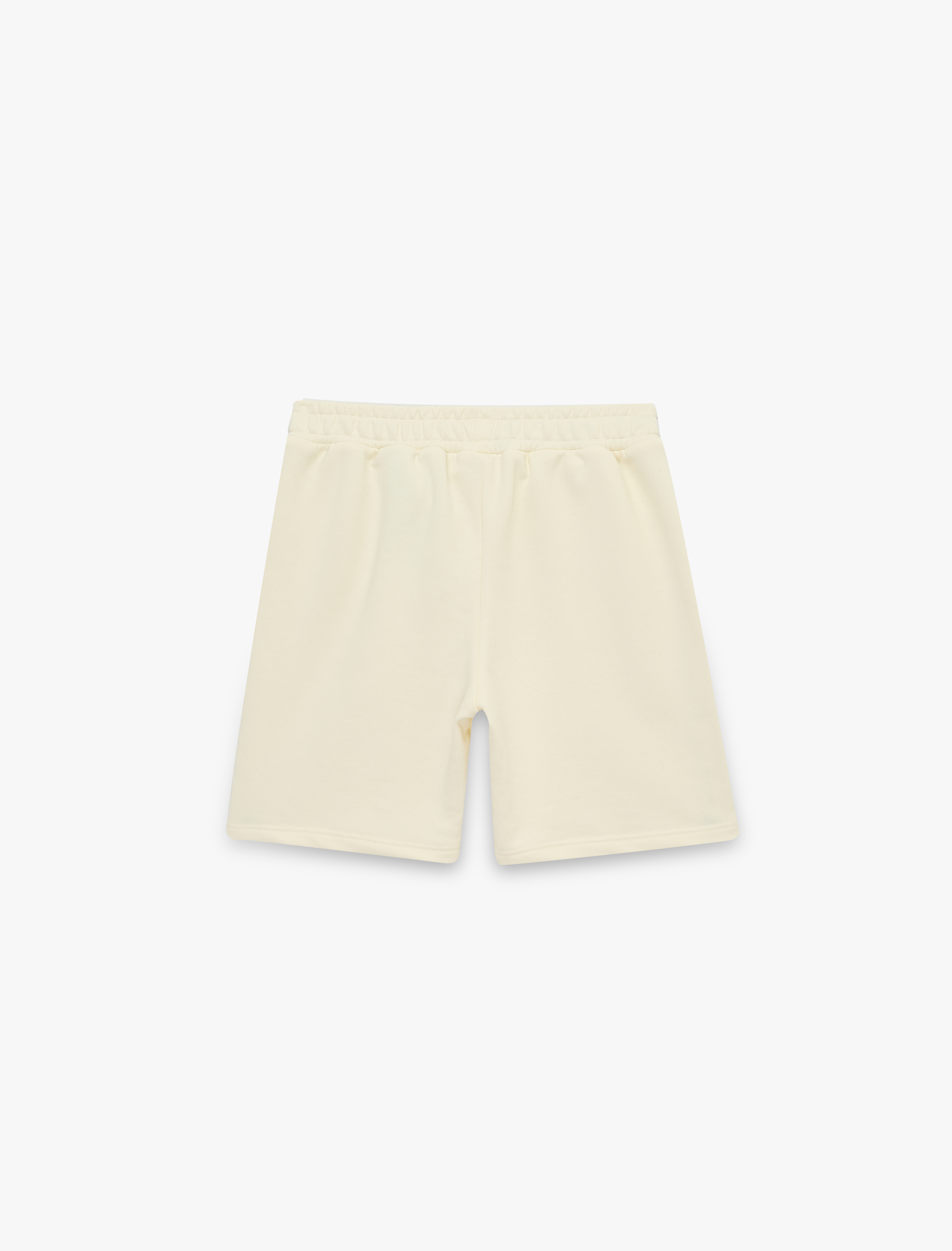  Erkek Çocuk Pamuk Karışımlı Biyeli Beli Lastikli Şort