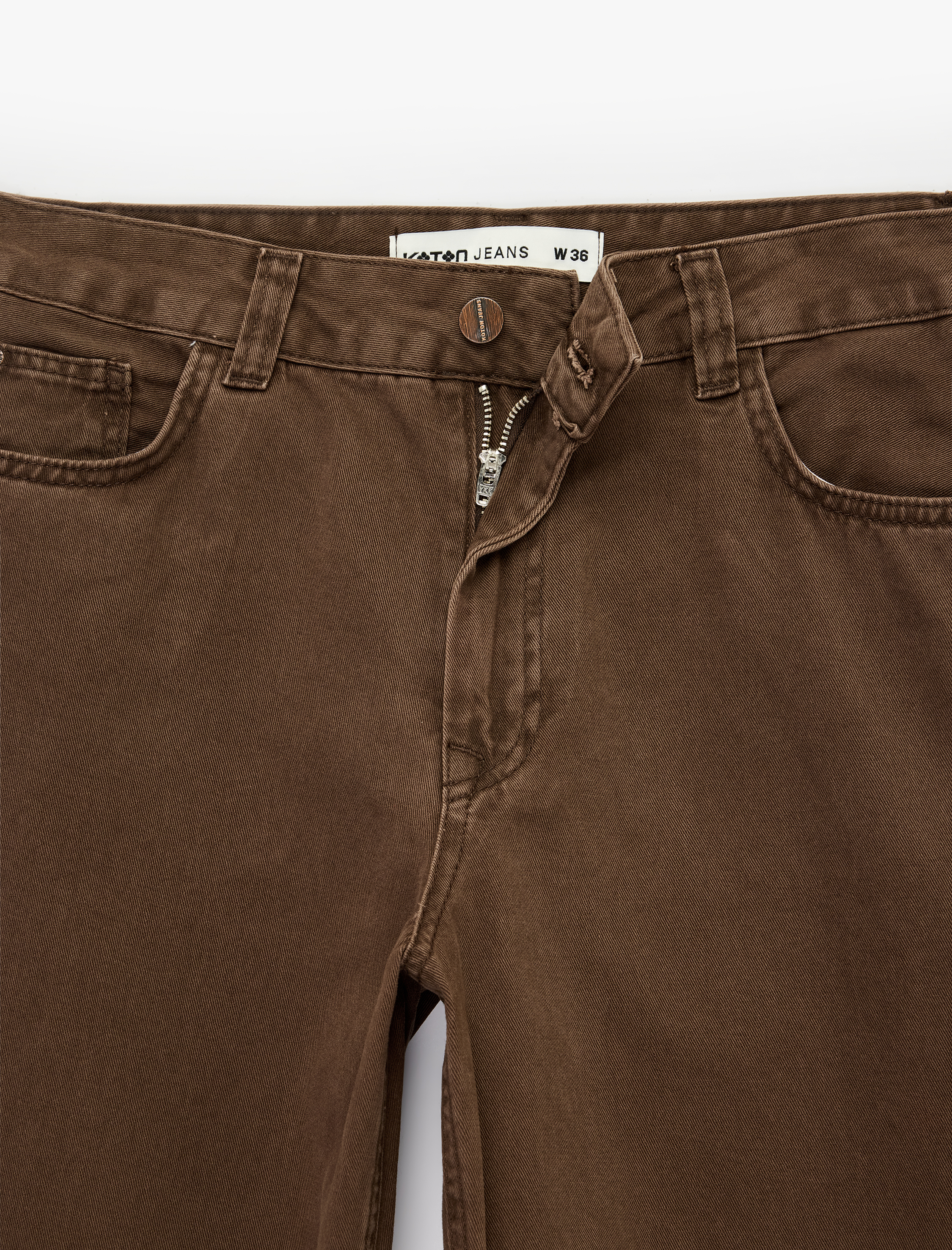   Regular Fit Normal Bel Düz Paça Pamuklu Balon Pantolon - Balloon Jeans