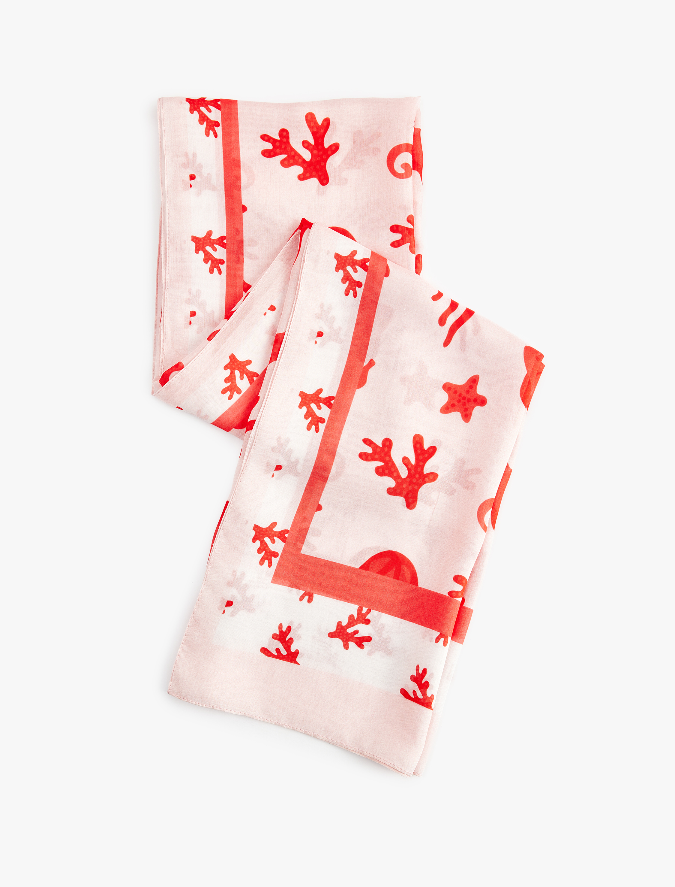  Kadın Marin Temalı Şal