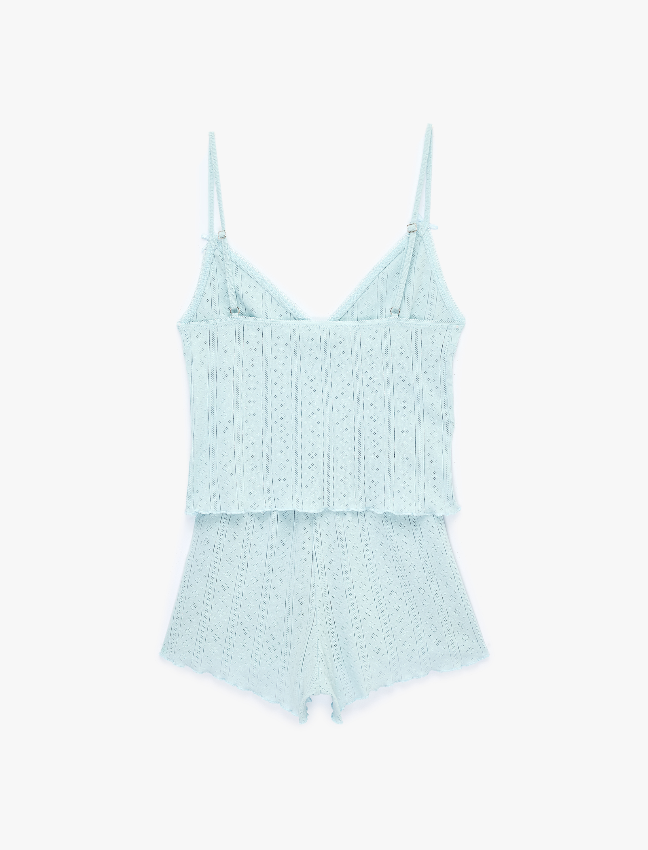   Pamuklu Askılı Pijama Takımı