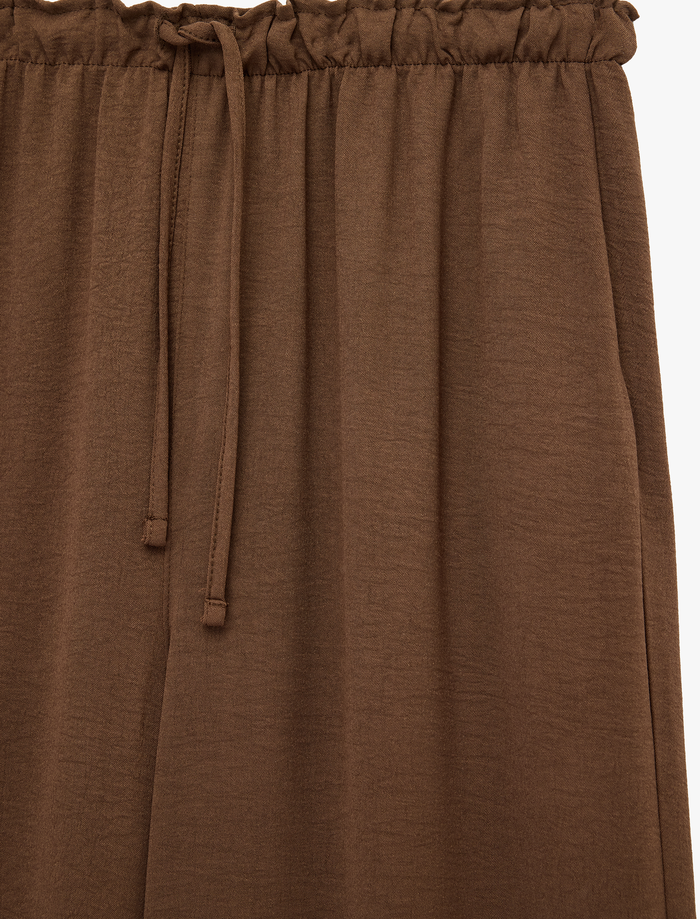   Beli Bağcıklı Geniş Paça Aerobin Pantolon