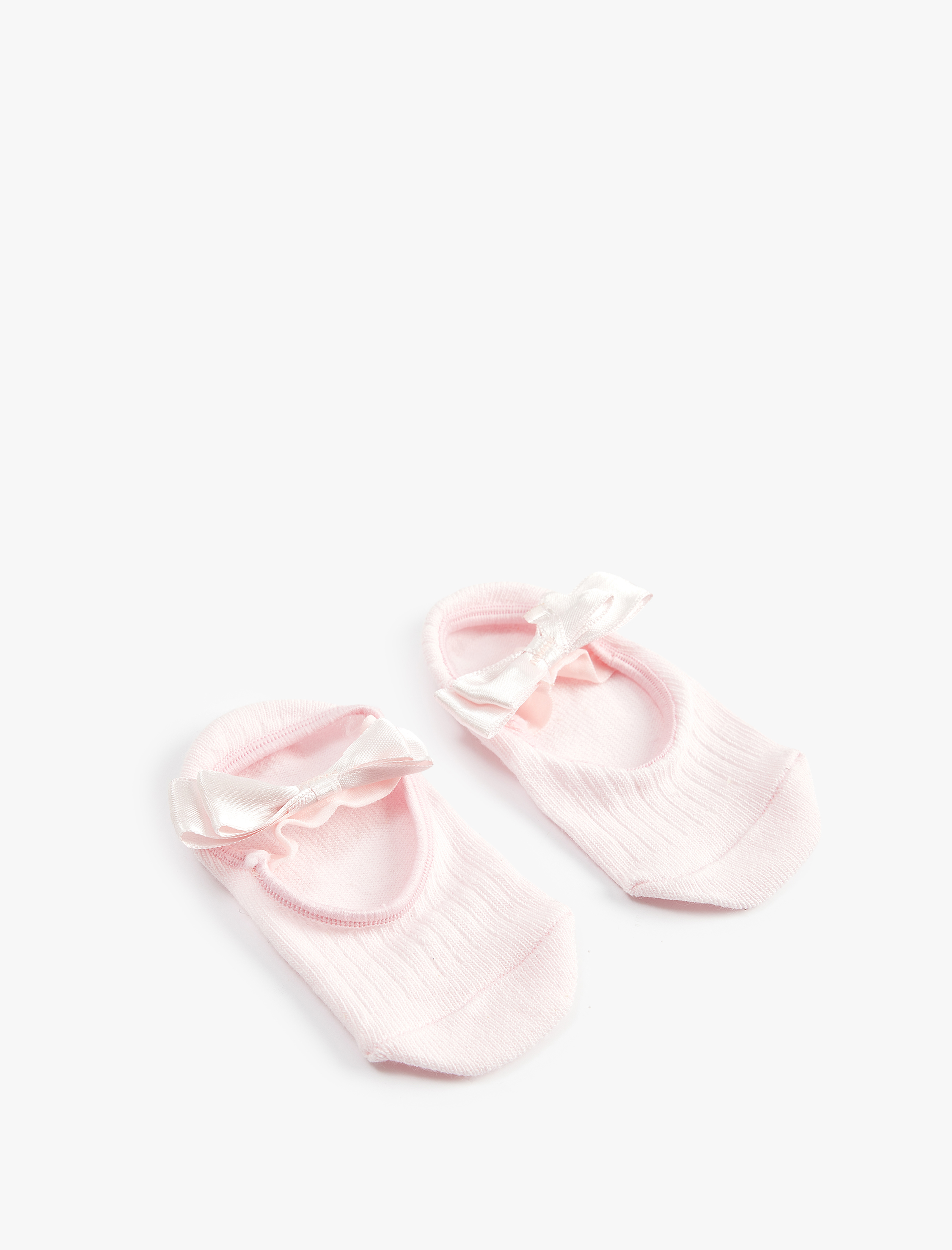  Kız Bebek Pamuklu Fiyonklu Babet Çorap Seti