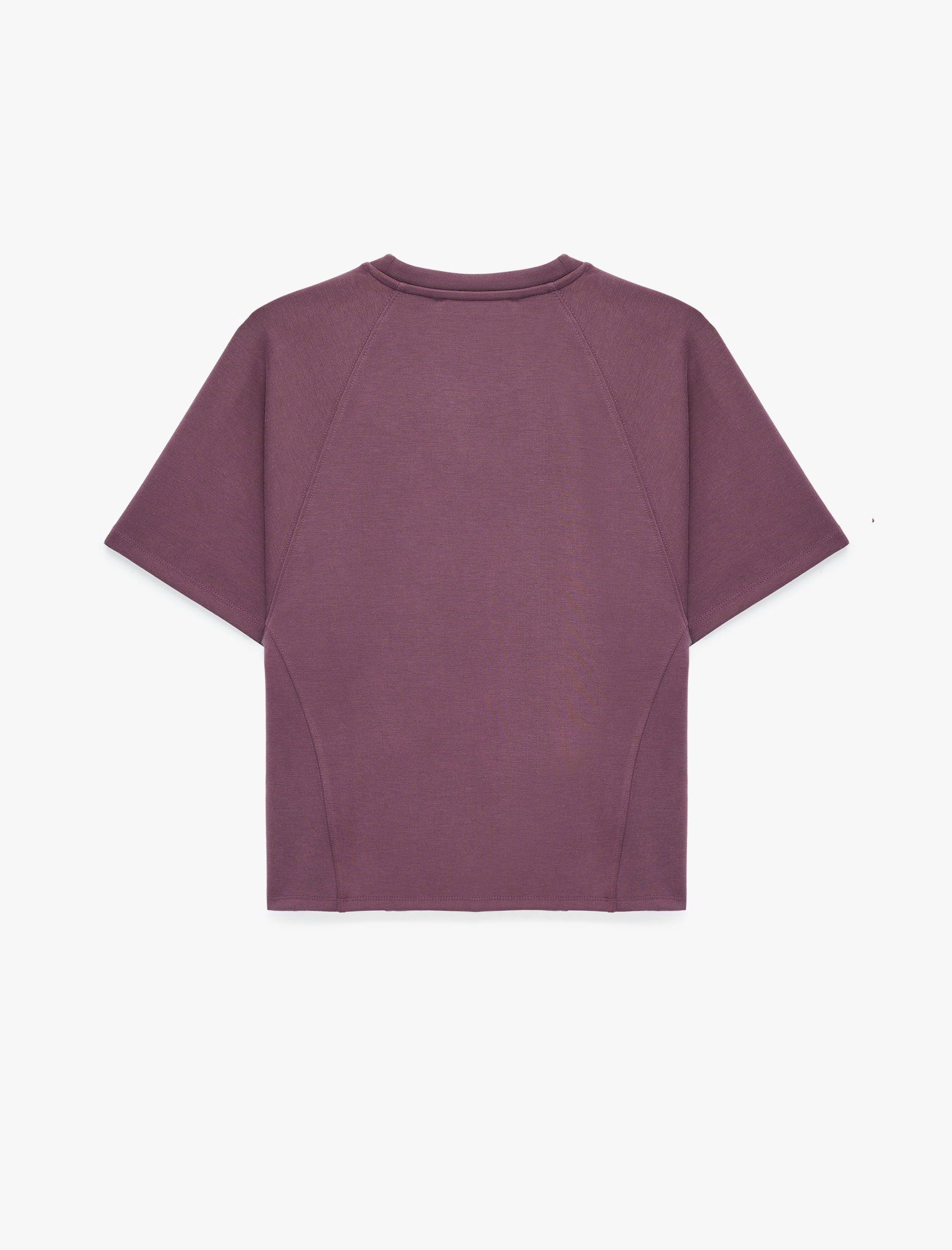   Modal Kumaş Slim Fit Kısa Kollu Bisiklet Yaka Tişört