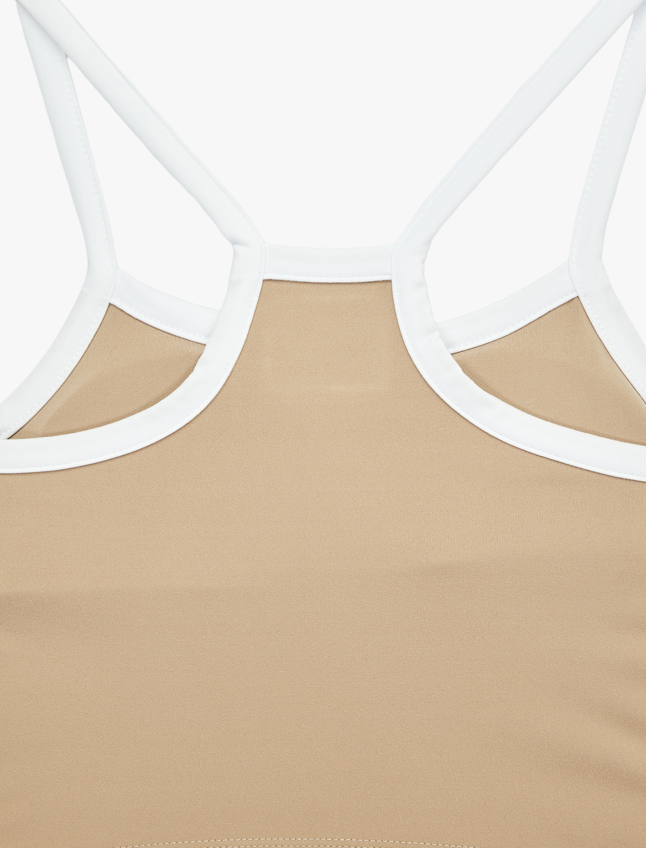   Çapraz Askılı Kolsuz Slim Fit Biyeli Sporcu Sütyeni