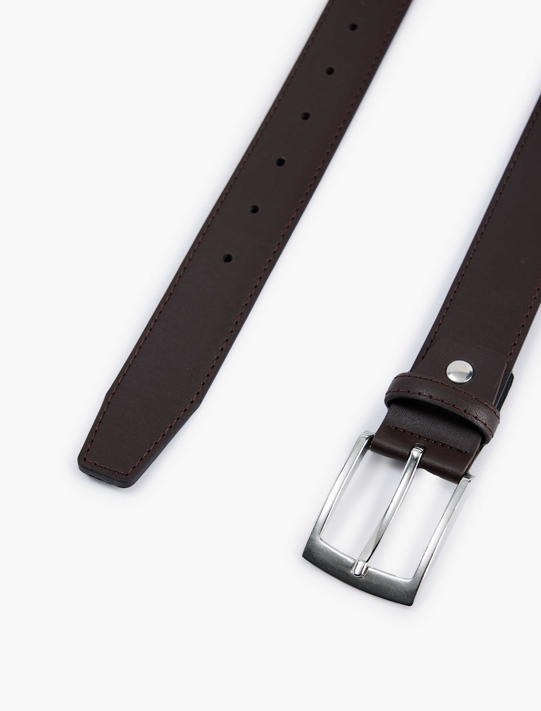  Erkek Tokalı Suni Deri Kemer