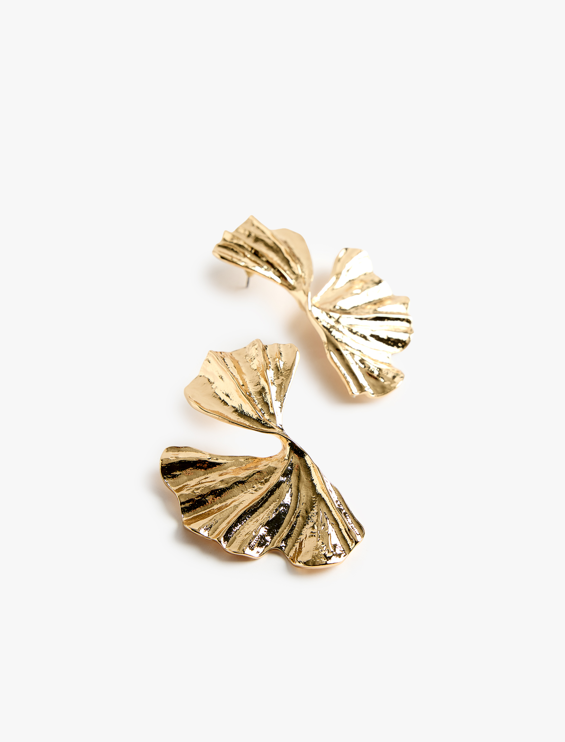  Kadın Büyük Boy Yaprak Küpe