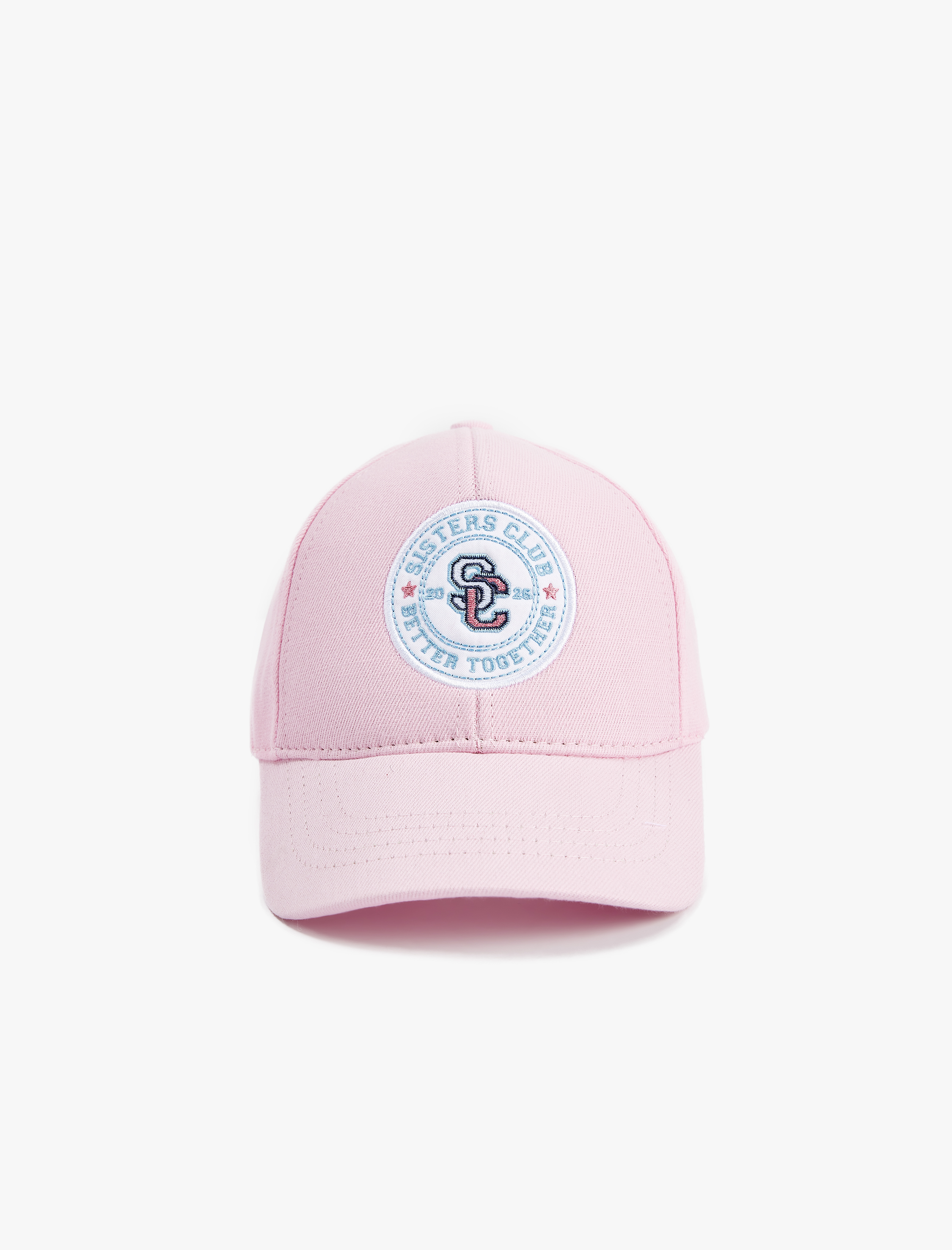  Kız Çocuk Pamuklu Aplike Detaylı Kep Şapka