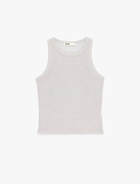 Slim Fit Kolsuz Bisiklet Yaka Atlet