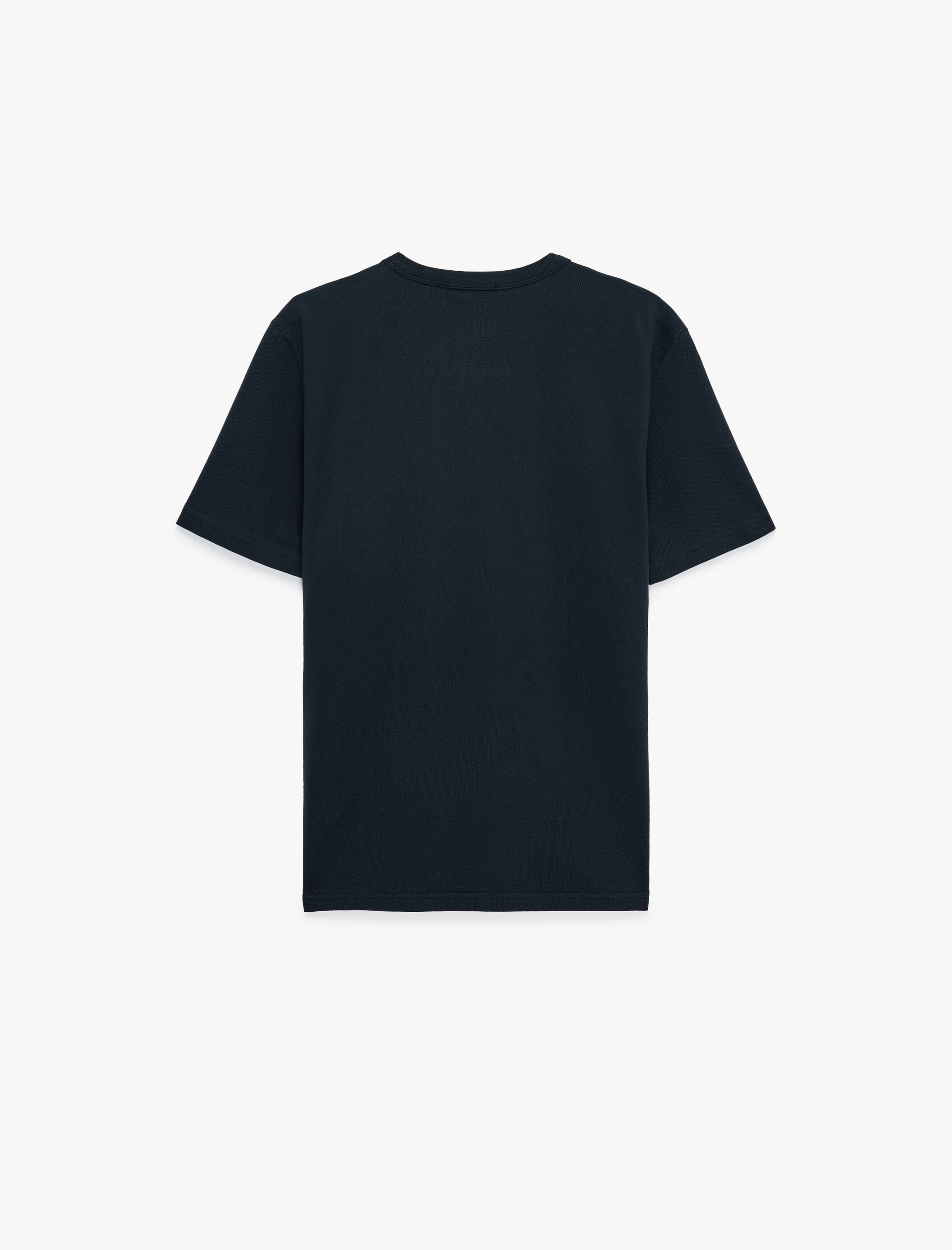   Regular Fit Kısa Kollu Pamuklu Pike Kumaş Düğmeli Hakim Yaka Tişört