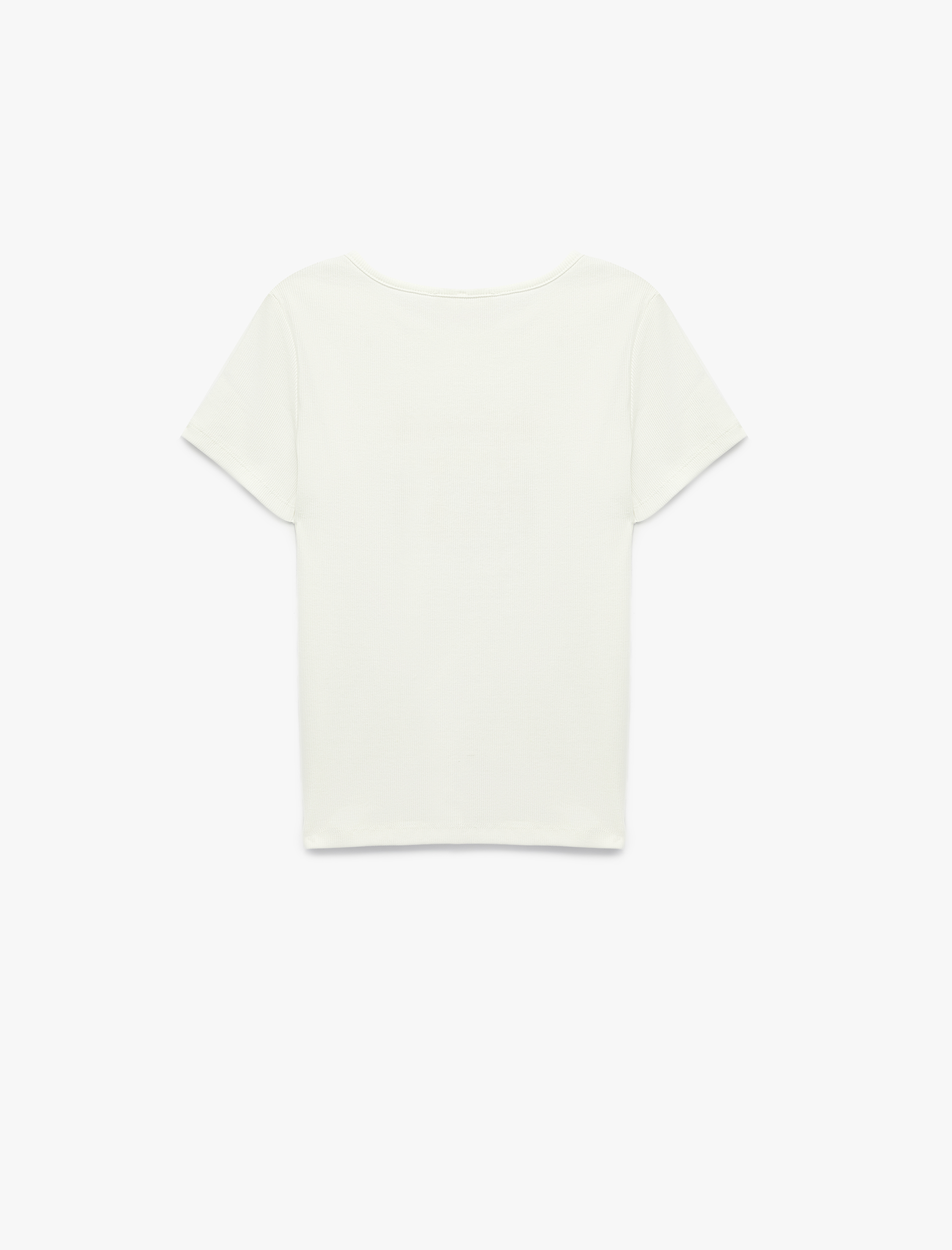  Kız Çocuk Bisiklet Yaka Kısa Kollu Pamuklu Kedi Baskılı Tişört