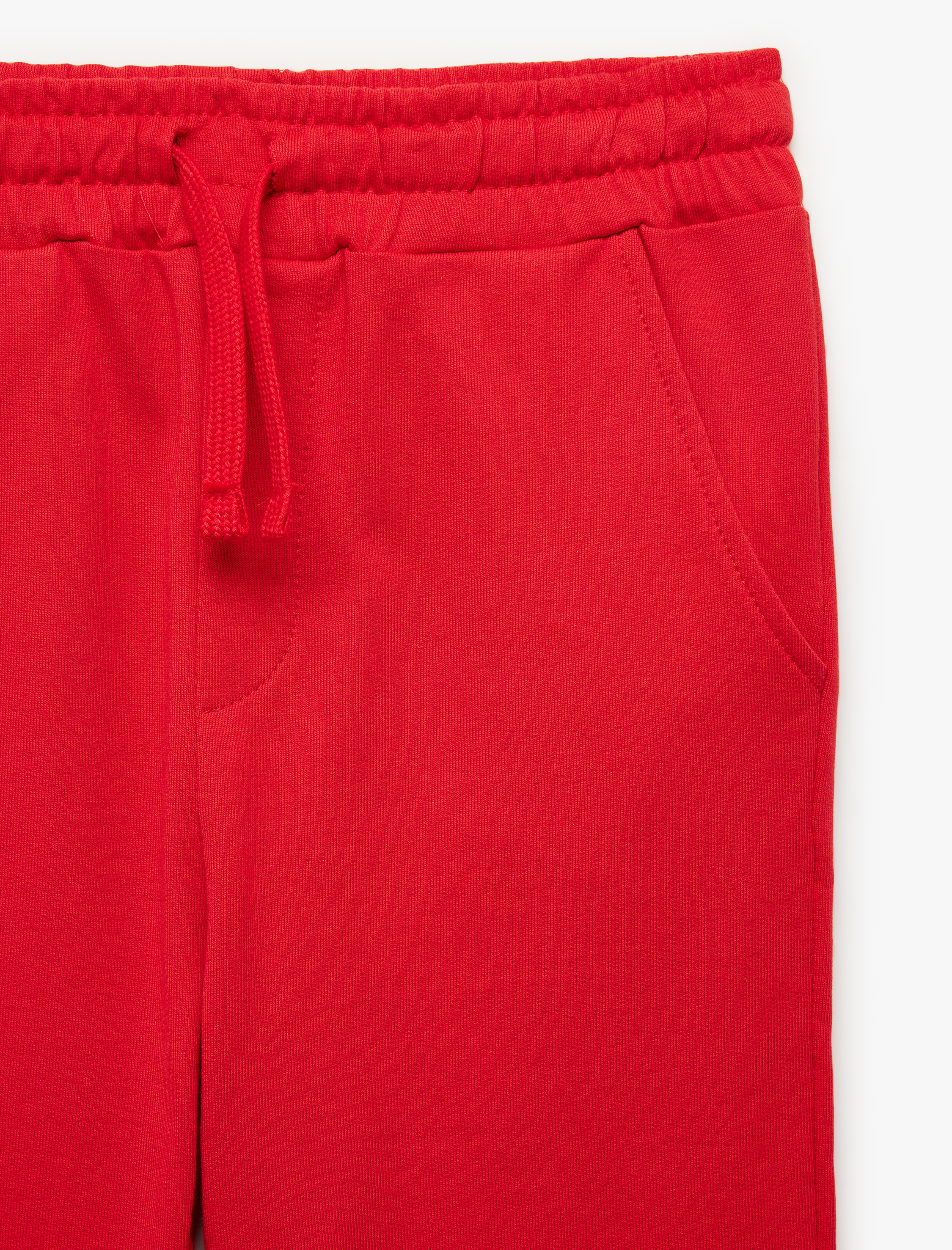  Erkek Çocuk Pamuklu Cep Detaylı Beli Lastikli Basic Eşofman Altı