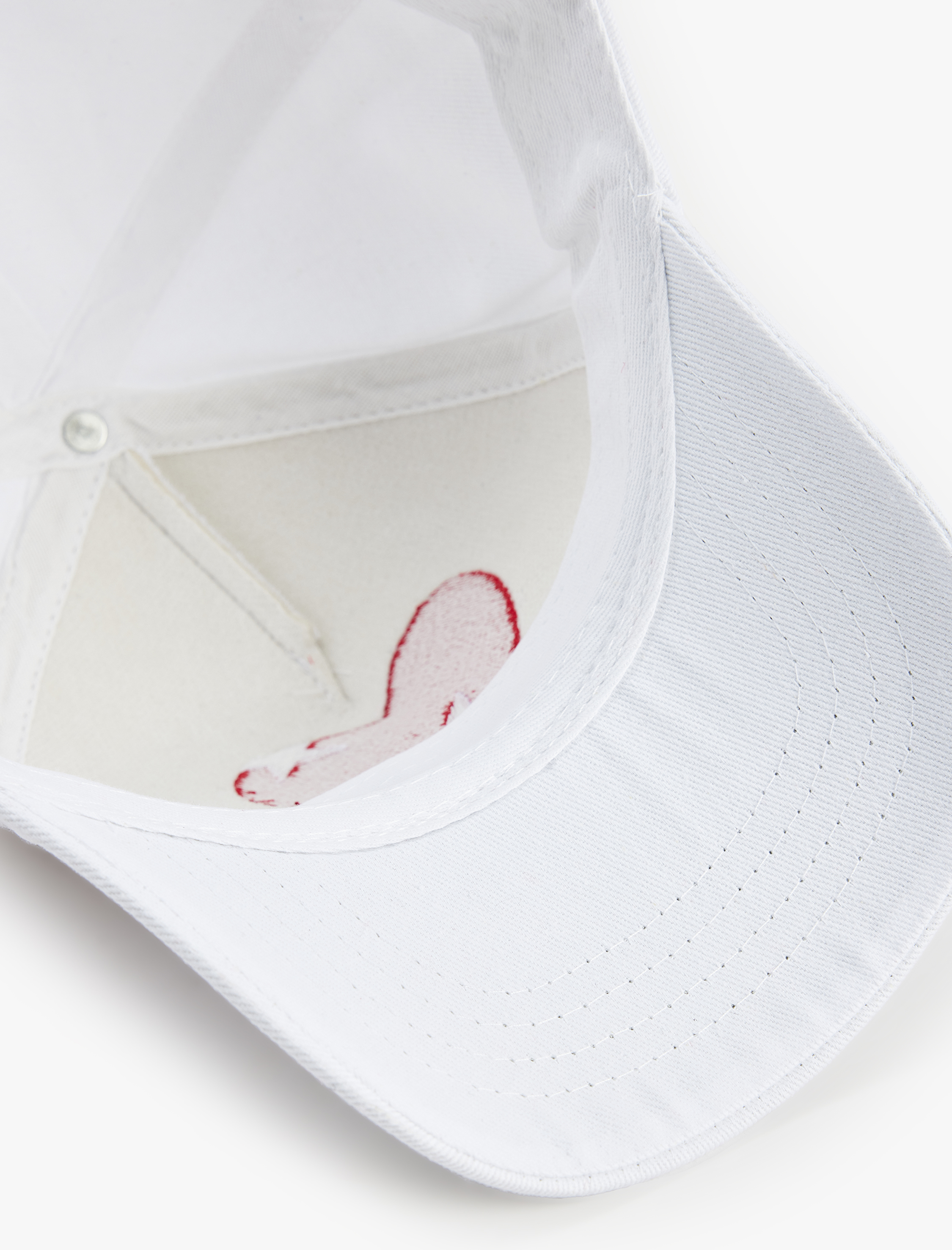  Kız Çocuk Kalp Nakışlı Pamuklu Kep Şapka