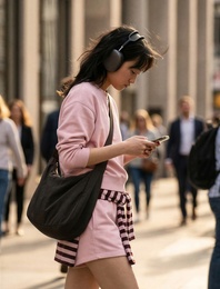 Cepli Beli Bağcıklı Pamuklu Slim Fit Mini Şort