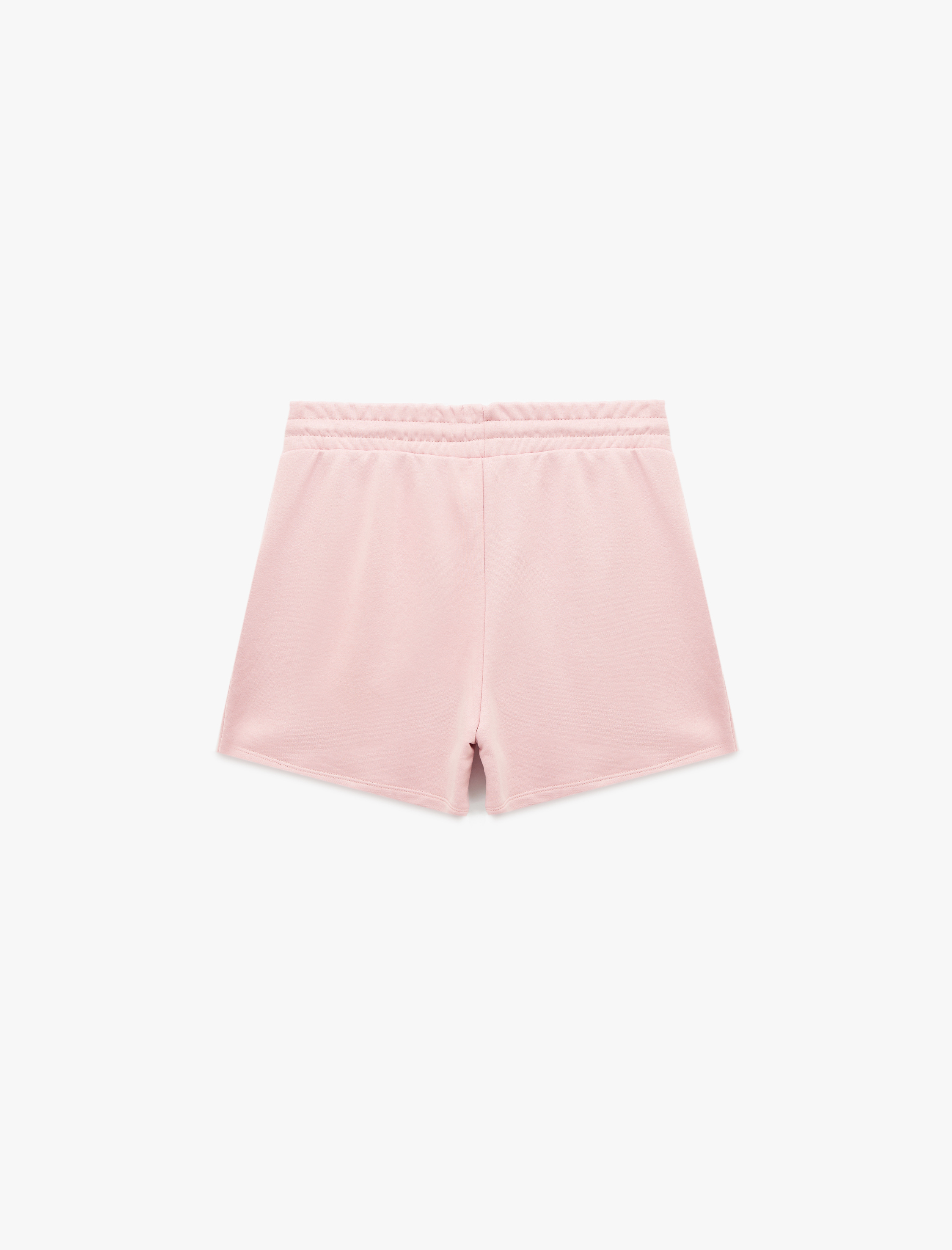   Cepli Beli Bağcıklı Pamuklu Slim Fit Mini Şort