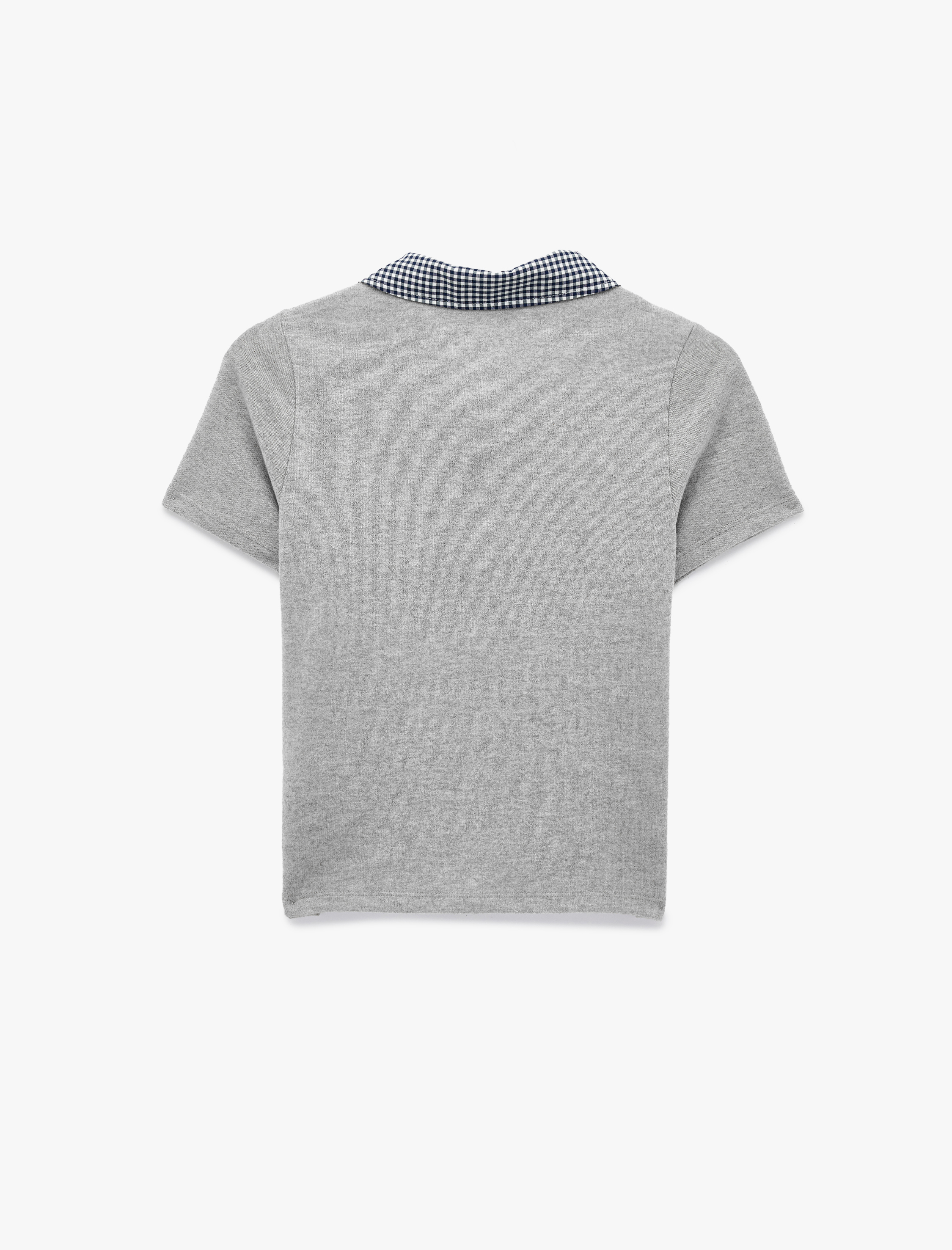   Viskon Karışımlı Slim Fit Kısa Kollu Polo Yaka Tişört