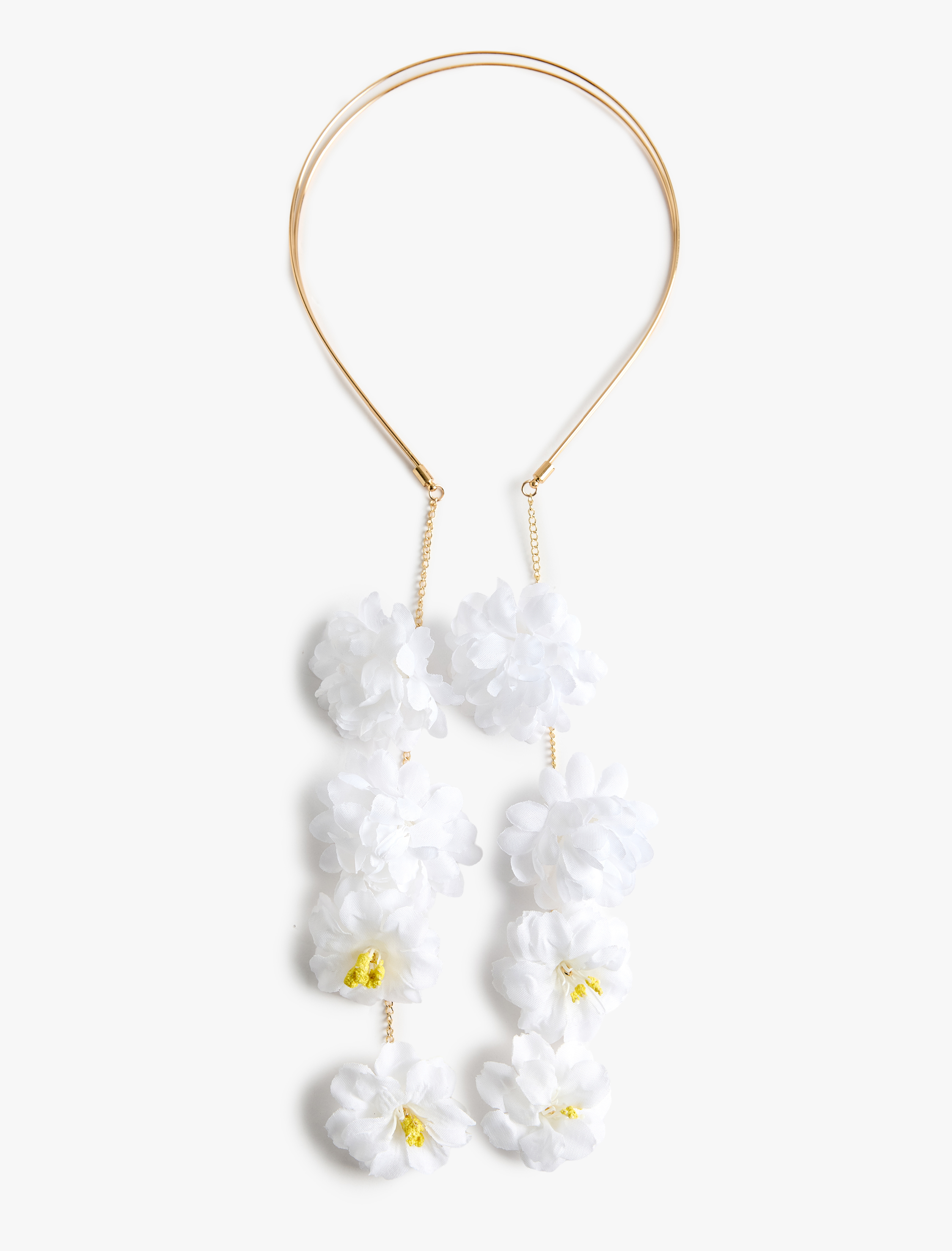  Kadın Çiçek Detaylı Taç