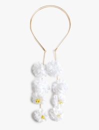 Çiçek Detaylı Taç