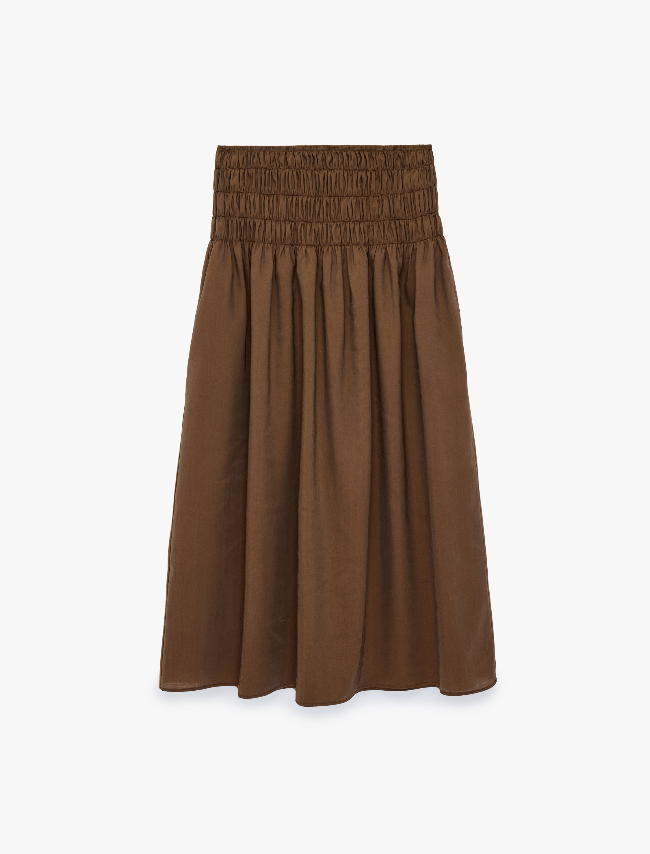   Belden Oturtmalı Gipeli Midi Kloş Etek