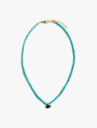 Balık Charm Boncuklu Kolye