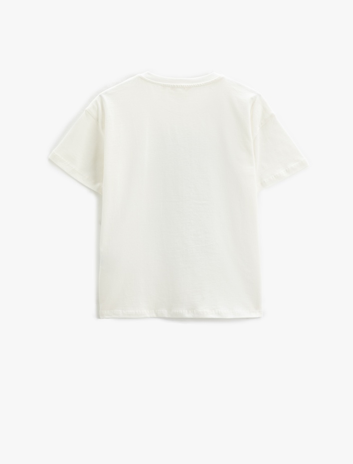 Erkek Çocuk Atatürk Baskılı Tişört Kısa Kollu Bisiklet Yaka Pamuklu