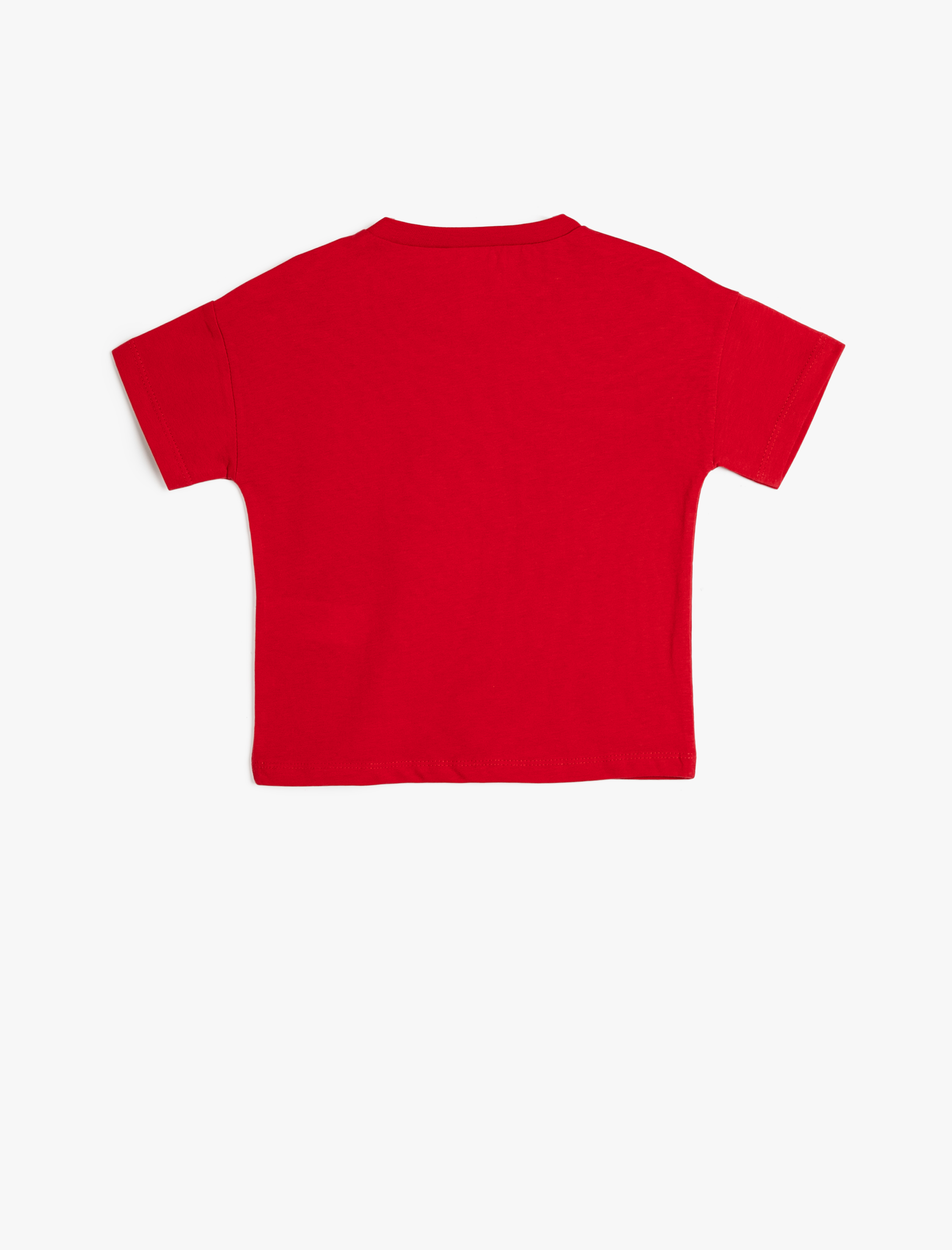  Erkek Bebek Tişört Cumhuriyet Baskılı Kısa Kollu Pamuklu